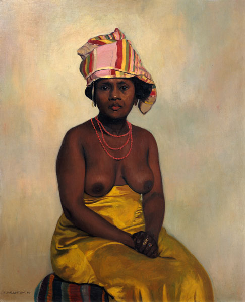 African Woman von Felix Vallotton