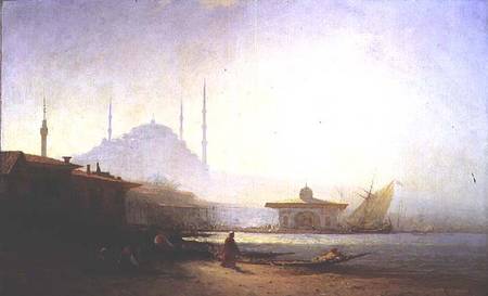 View of Istanbul von Felix Ziem