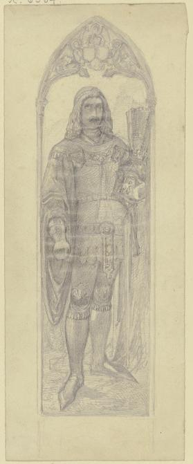 Bildnis des Königs Friedrich III. des Schönen für den Frankfurter Kaisersaal