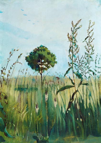 Sumpf (Thuner See) von Ferdinand Hodler