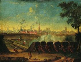 Belagerung der Stadt Münster Um 1750