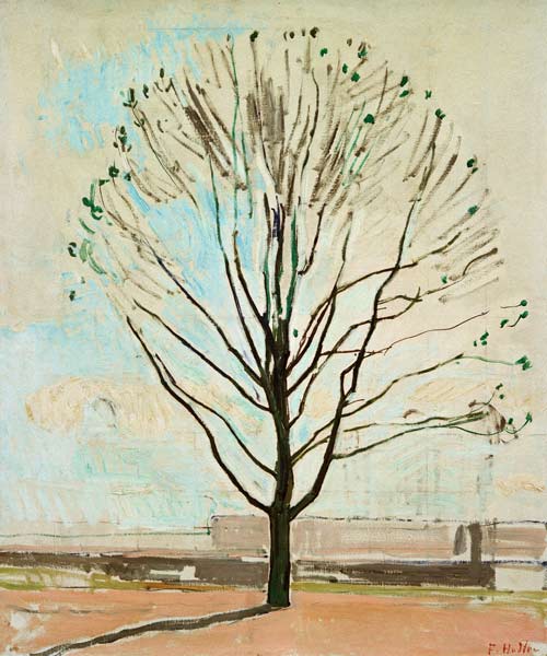 Der kahle Baum von Ferdinand Hodler
