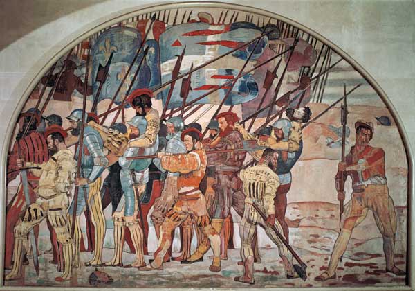 Schlacht von Marignano von Ferdinand Hodler