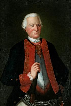 Bildnis Karl Friedrich Freiherr von Wolffersdorff Um 1750