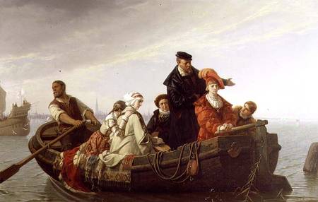 Spaniards Leaving the Netherlands von Ferdinand Pauwels