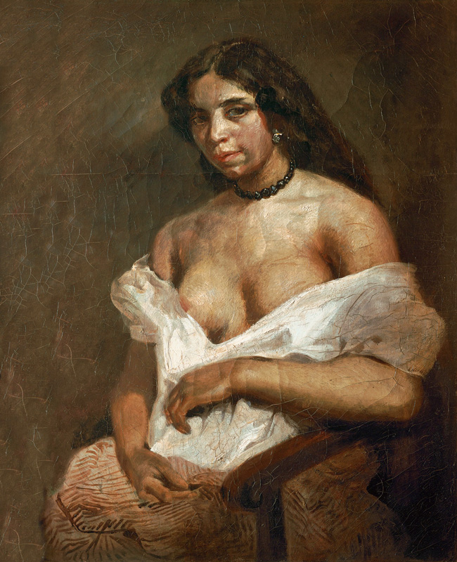 Aspasia von Ferdinand Victor Eugène Delacroix