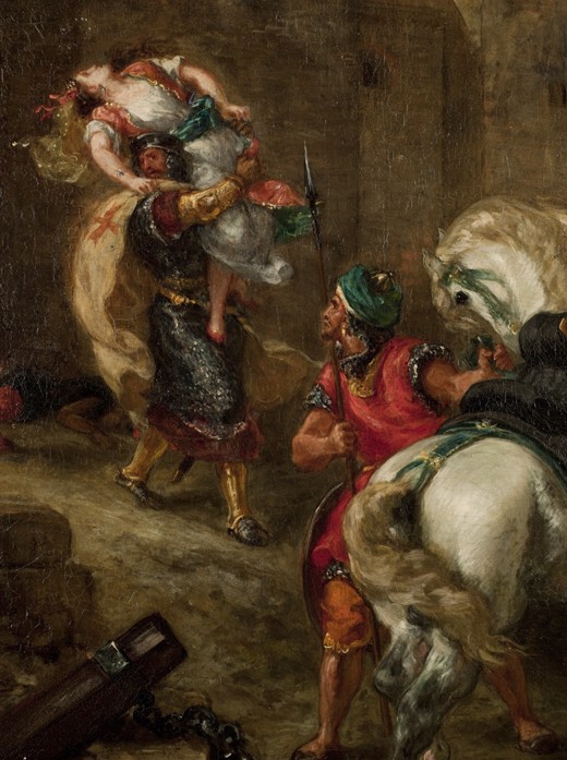 Der Raub der Rebekka von Ferdinand Victor Eugène Delacroix