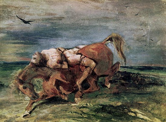 Mazeppa von Ferdinand Victor Eugène Delacroix