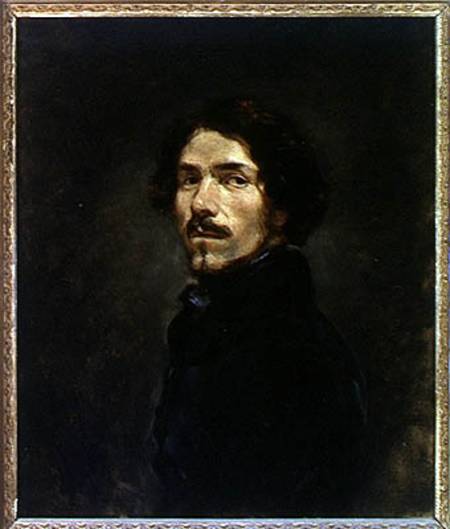 Self Portrait von Ferdinand Victor Eugène Delacroix
