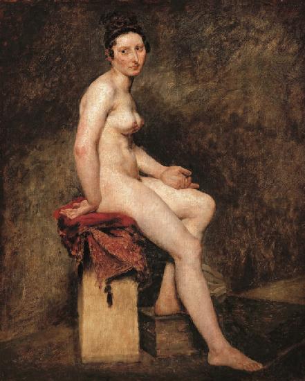 Mademoiselle Rose (Sitzende nackte Frau)