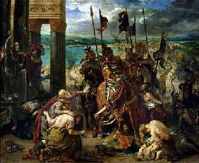 The Crusaders' entry into Constantinople, 12th April 1204 1840