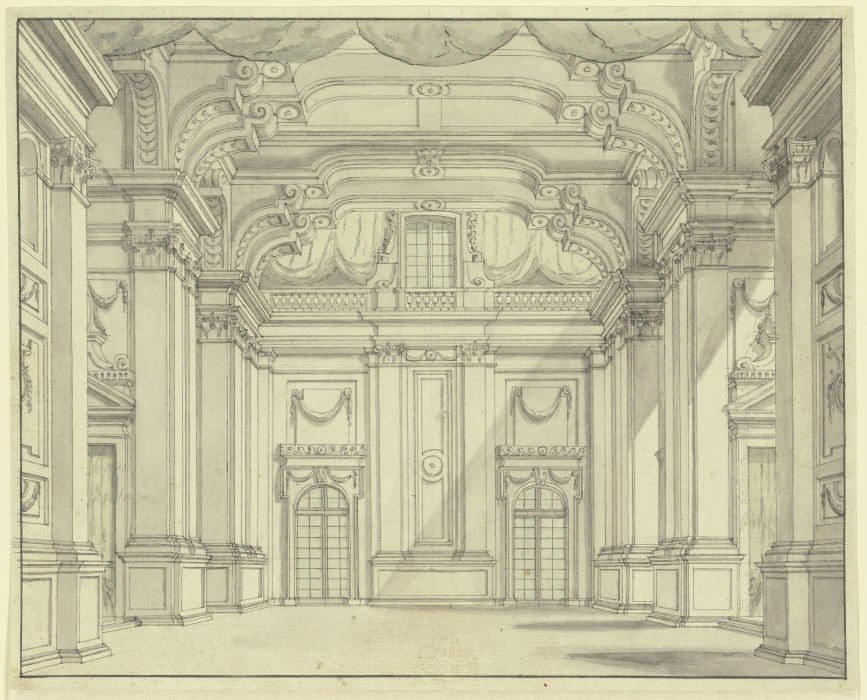 Rokoko-Zimmer von Ferdinando Bibièna