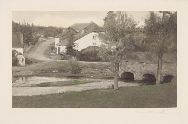 Le Pont de Fosset von Fernand Khnopff