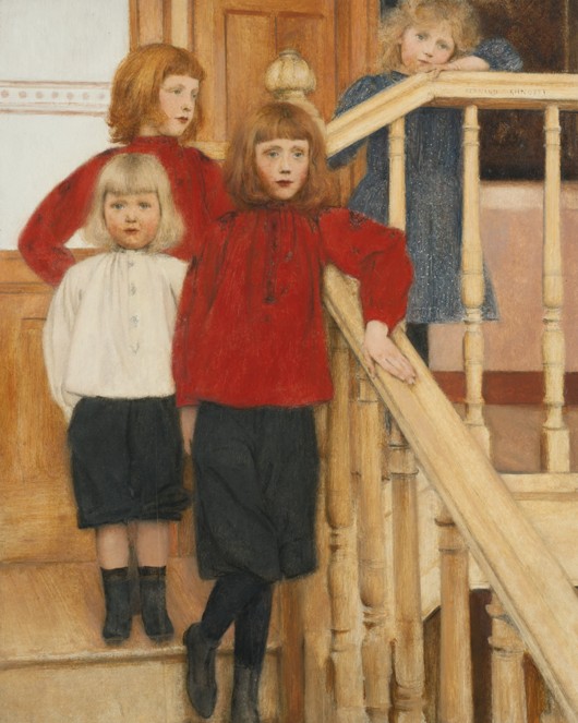 Die Kinder von Monsieur Nève von Fernand Khnopff