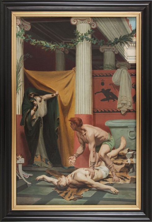 Die Ermordung des Kaisers Commodus von Fernand Pelez