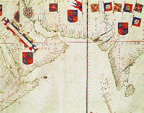 Fol.16 Map of Persia, Arabia and India, from an atlas