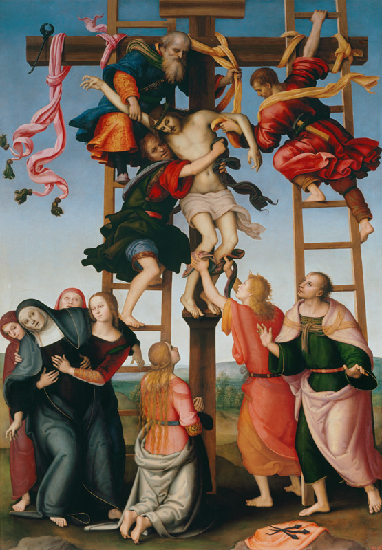 Die Kreuzabnahme von Filippino Lippi