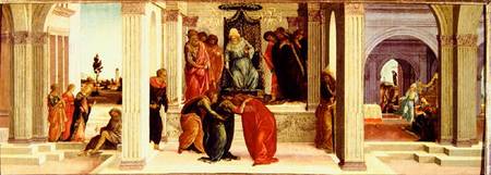 Scenes from the Story of Esther von Filippino Lippi