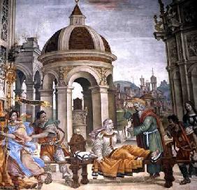 The Raising of Drusiana, from the Strozzi Chapel 1502