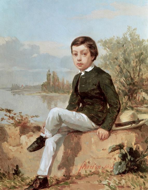 Portrait de Jacques Larguier (1844– 1907) von F.L.D. Bocion