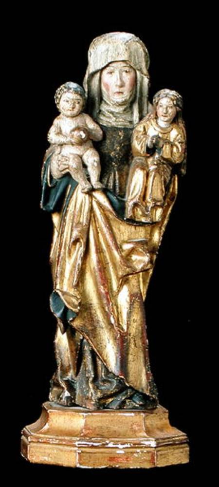 St. Anne with Madonna and Child von Flemish School