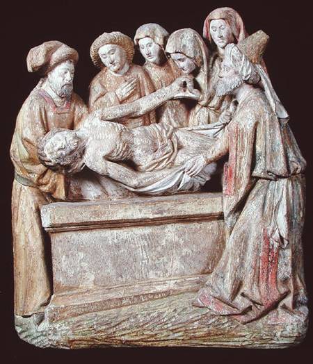 The Emtombment, from the Beguine Convent in Cambrai von Flemish School