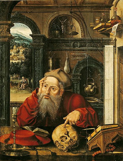 St. Jerome in his Study von Flemish School