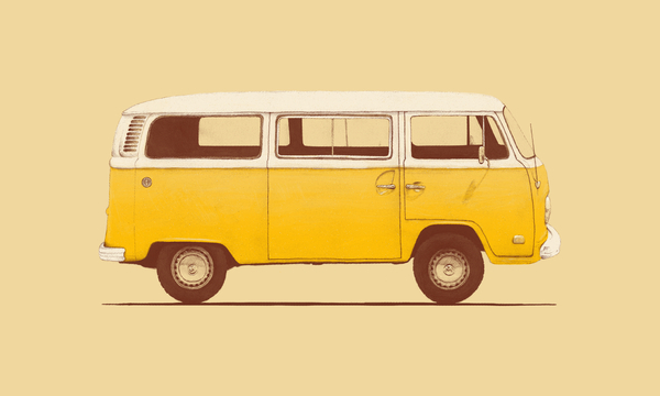 Yellow Van von Florent Bodart