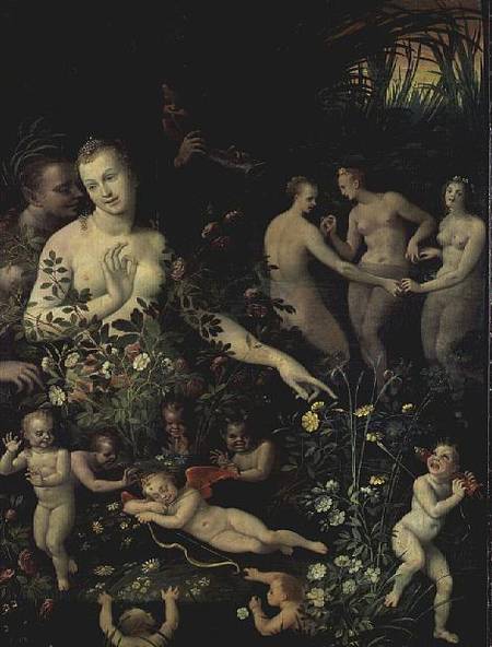 Allegory of Water or Allegory of Love von Fontainebleau School