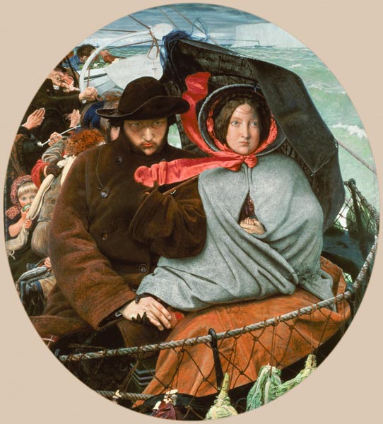 The Last of England von Ford Madox Brown