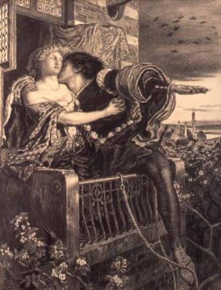 Romeo and Juliet von Ford Madox Brown