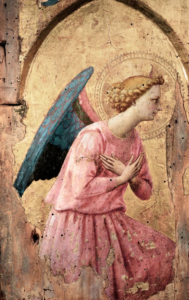 Adoration of an Angel von Fra Beato Angelico
