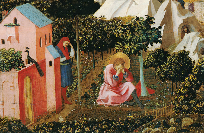 The Conversion of St. Augustine von Fra Beato Angelico