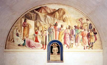 The Adoration of the Magi von Fra Beato Angelico