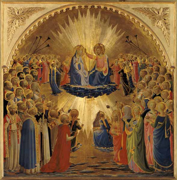 The Coronation of the Virgin von Fra Beato Angelico