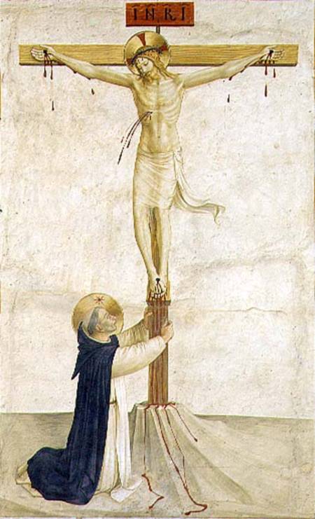 Crucifixion with St. Dominic von Fra Beato Angelico