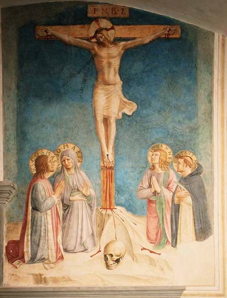 Crucifixion with SS. Cosmas, John and Peter Martyr von Fra Beato Angelico