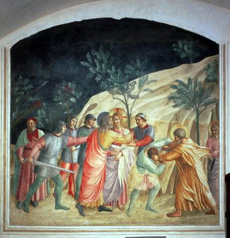 The Kiss of Judas von Fra Beato Angelico