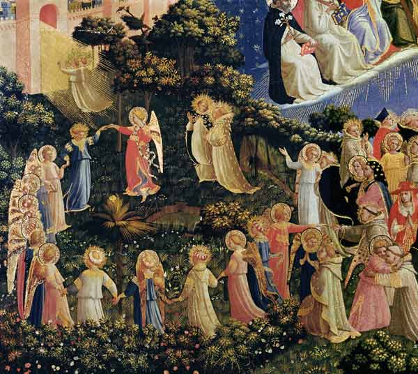 The Last Judgement (detail) von Fra Beato Angelico