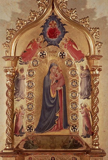 Madonna of the Stars (see also 79357) von Fra Beato Angelico