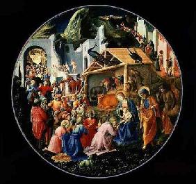 Adoration of the Magi (with Filippo Lippi) c.1445