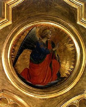 The Angel of the Annunciation from the altarpiece from the Chapel of San Niccolo dei Guidalotti in t