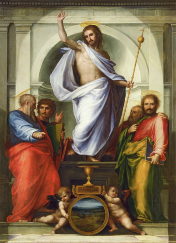 Salvator Mundi. von Fra Bartolomeo
