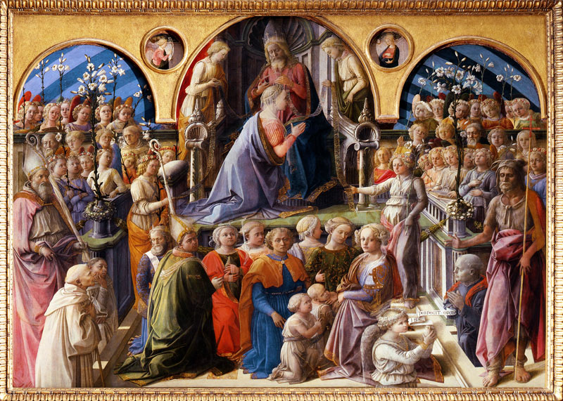 Die Marienkrönung von Fra Filippo Lippi