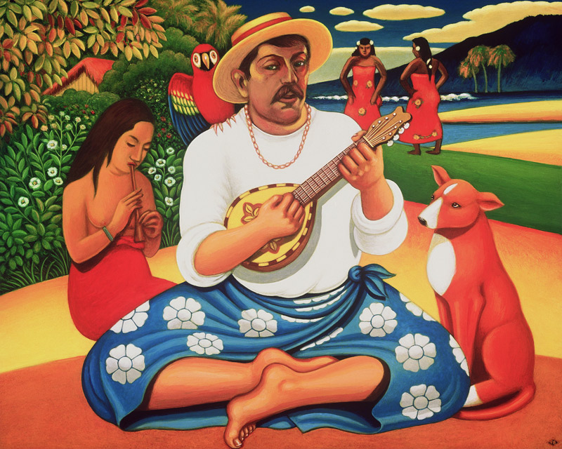 Gauguins Fantasy Island von Frances Broomfield