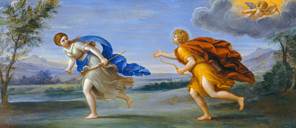 Apollon und Daphne von Francesco Albani
