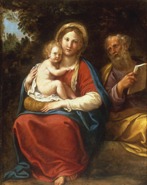 F.Albani, The Holy Family. von Francesco Albani