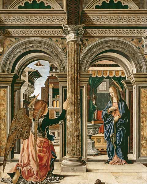 Die Verkündigung Mariae von Francesco del Cossa