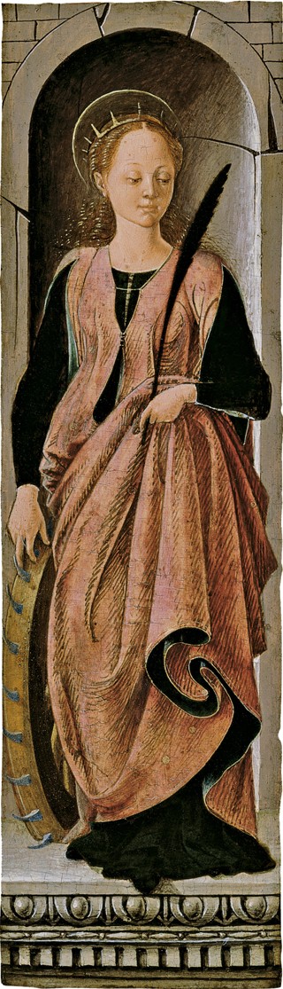 Heilige Katharina von Francesco del Cossa