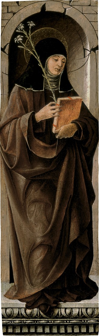 Heilige Klara von Francesco del Cossa